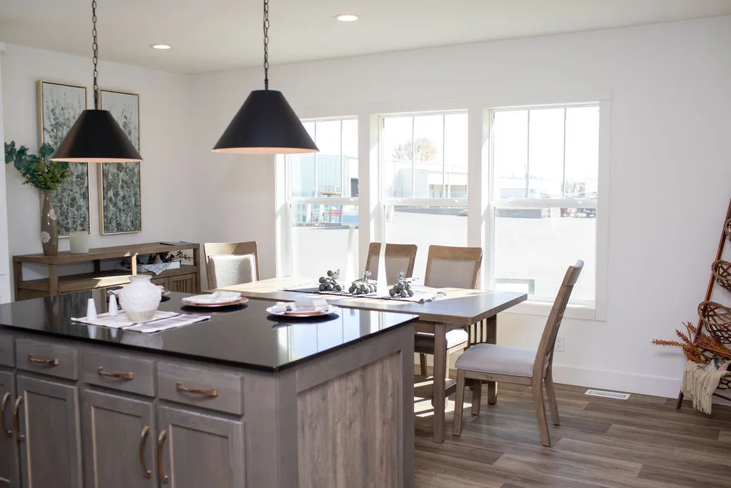 The ENCORE Kitchen. This Manufactured Mobile Home features 3 bedrooms and 2 baths.