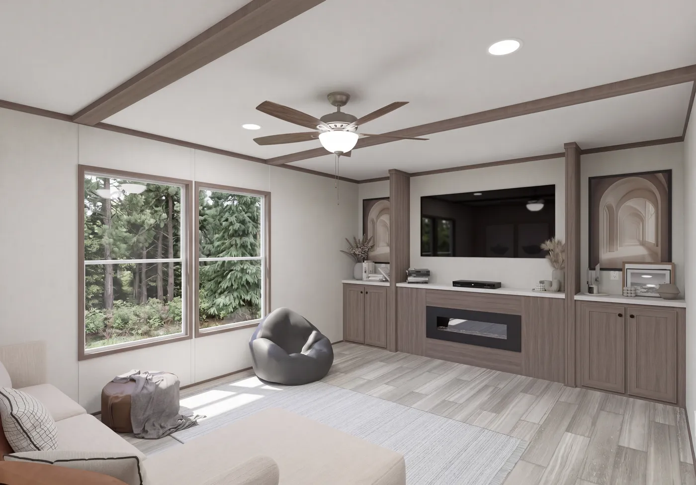 The THE MOUNTAINEER 64 Den. This Manufactured Mobile Home features 3 bedrooms and 2 baths.