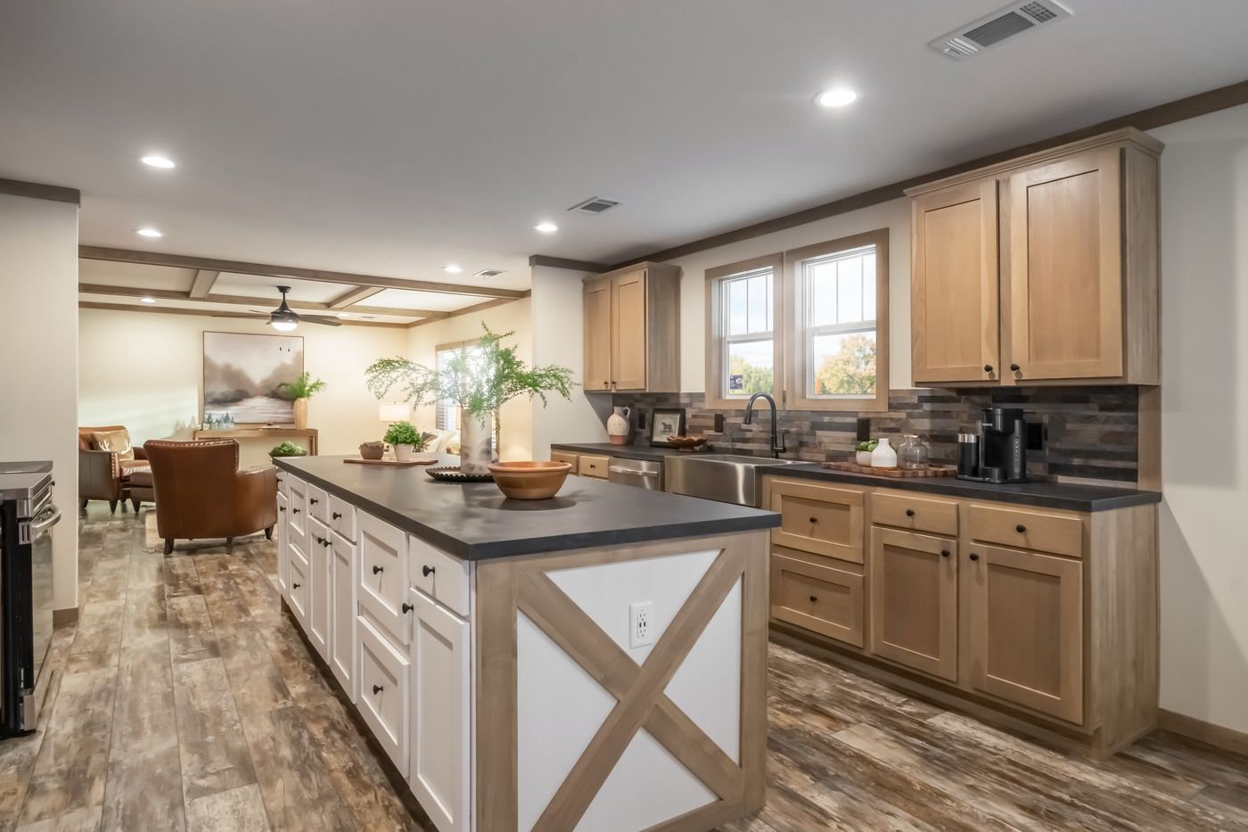 The BOUJEE PREMIER Kitchen. This Manufactured Mobile Home features 4 bedrooms and 2 baths.