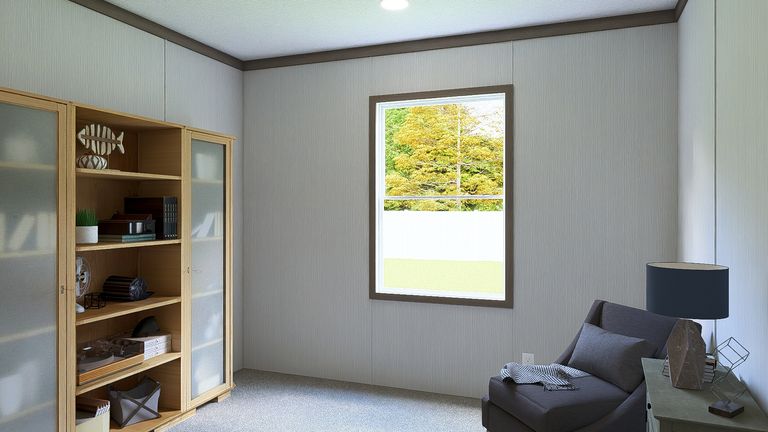 The ULTRA ISLAND BREEZE 56' Bedroom. This Manufactured Mobile Home features 3 bedrooms and 2 baths.