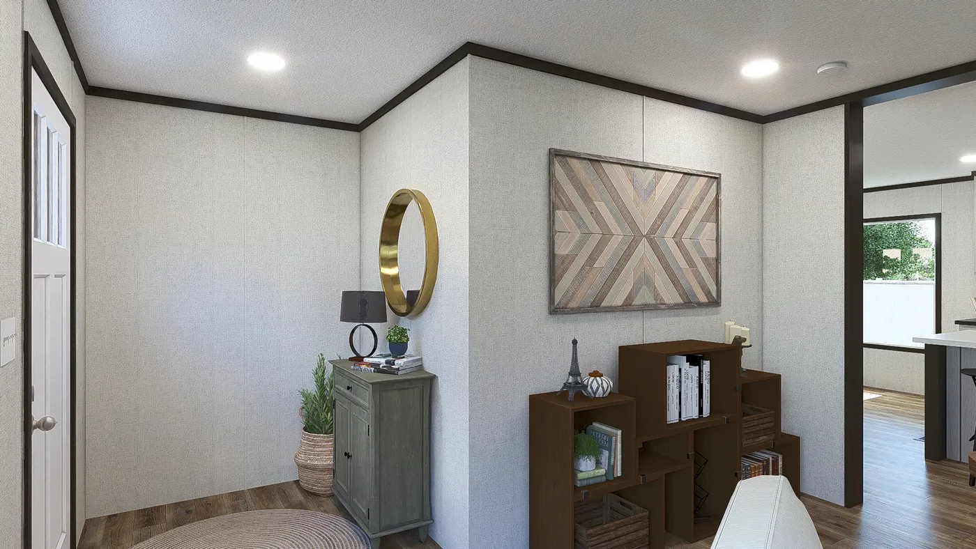 The REVEAL Foyer. This Manufactured Mobile Home features 3 bedrooms and 2 baths.