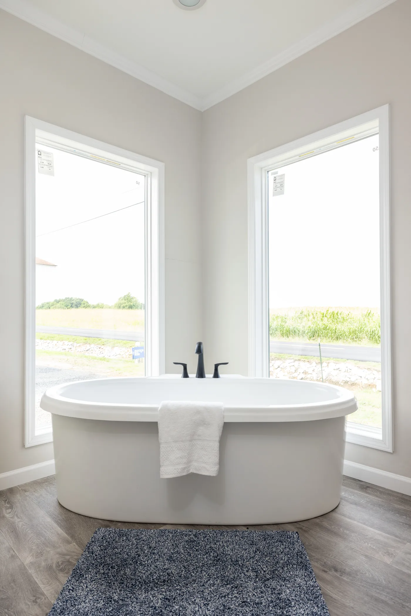 The THE ROGUE Primary Bathroom. This Manufactured Mobile Home features 3 bedrooms and 2 baths.