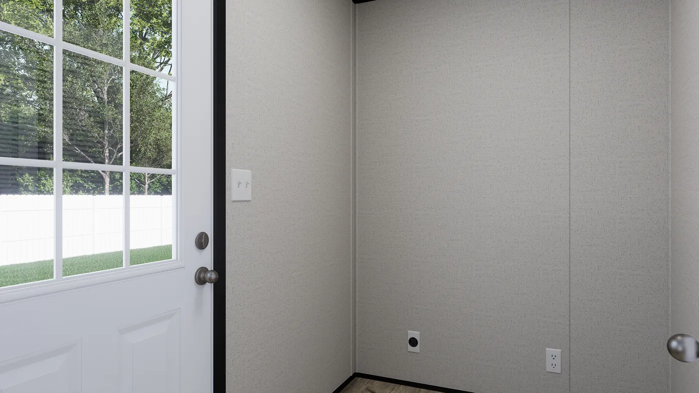 The THE MOUNTAINEER 52 Utility Room. This Manufactured Mobile Home features 3 bedrooms and 2 baths.