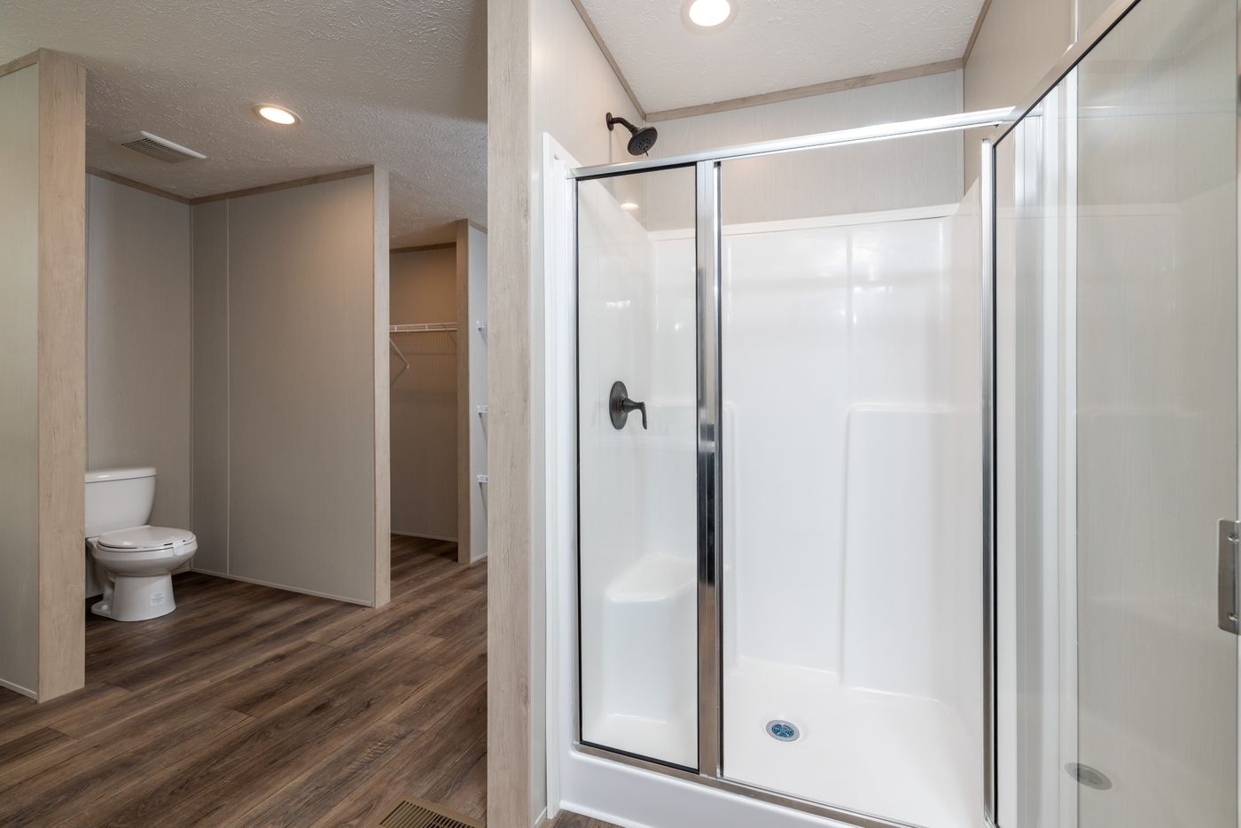 The VISION Primary Bathroom. This Manufactured Mobile Home features 4 bedrooms and 2 baths.