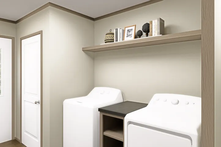 The SUMMIT Utility Room. This Manufactured Mobile Home features 4 bedrooms and 3 baths.