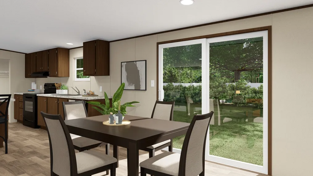 The MARVELOUS 3 Dining Area. This Manufactured Mobile Home features 3 bedrooms and 2 baths.