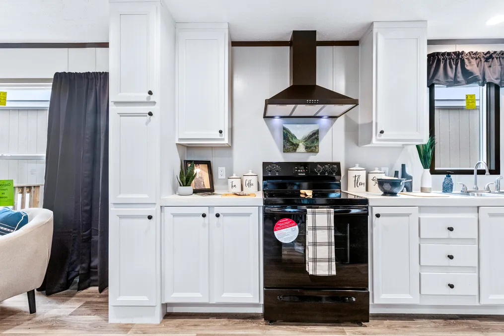 The INTUITION Kitchen. This Manufactured Mobile Home features 3 bedrooms and 2 baths.