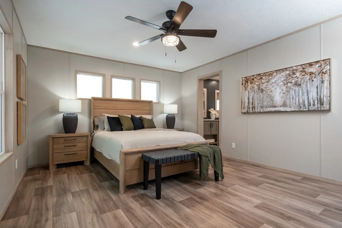 The CROCKETT Exterior. This Manufactured Mobile Home features 3 bedrooms and 2 baths.