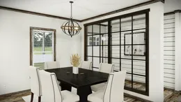 The THE SUMNER Dining Area. This Manufactured Mobile Home features 3 bedrooms and 2 baths.
