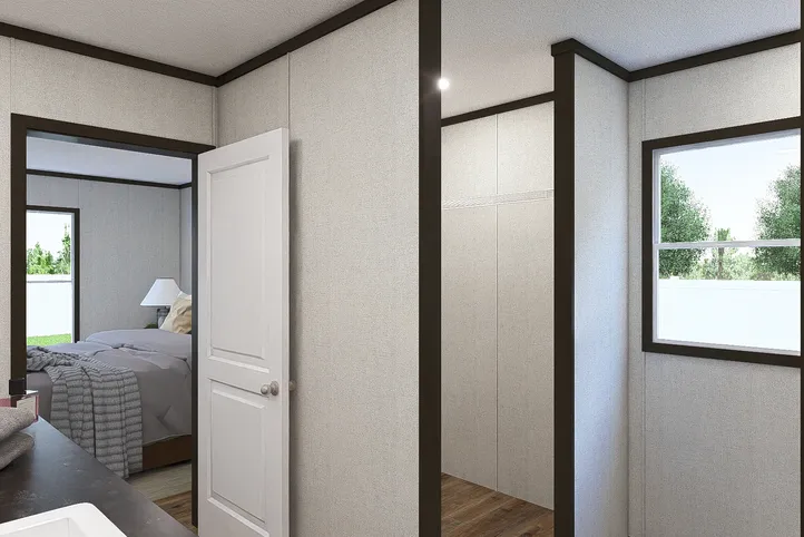 The OCCASION Primary Bathroom. This Manufactured Mobile Home features 4 bedrooms and 2 baths.