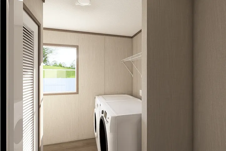 The ULTRA PRO 4 BR 28X68 Utility Room. This Manufactured Mobile Home features 4 bedrooms and 2 baths.