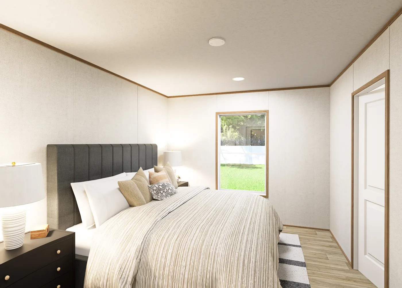 The BEACON Exterior. This Manufactured Mobile Home features 3 bedrooms and 2 baths.