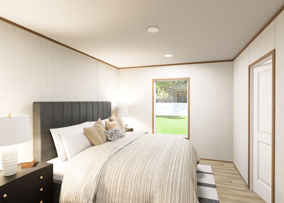 The BEACON Exterior. This Manufactured Mobile Home features 3 bedrooms and 2 baths.