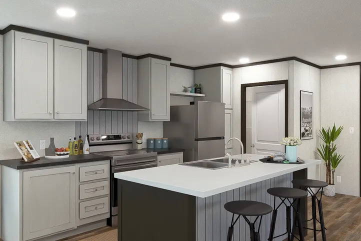 The REVEAL Kitchen. This Manufactured Mobile Home features 3 bedrooms and 2 baths.