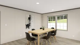 The LEGEND 28X68 Dining Area. This Manufactured Mobile Home features 4 bedrooms and 2 baths.