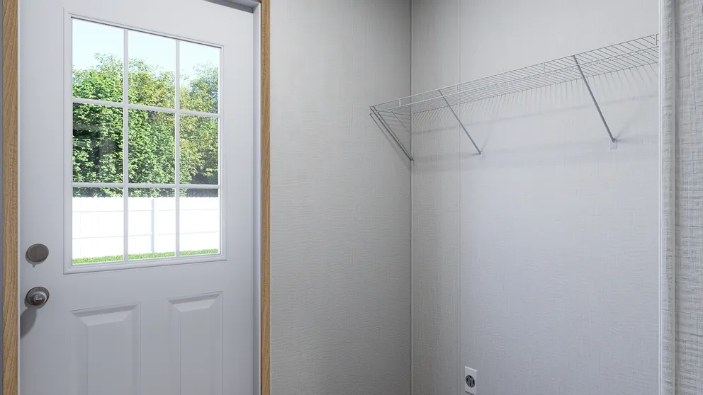 The OASIS Utility Room. This Manufactured Mobile Home features 3 bedrooms and 2 baths.
