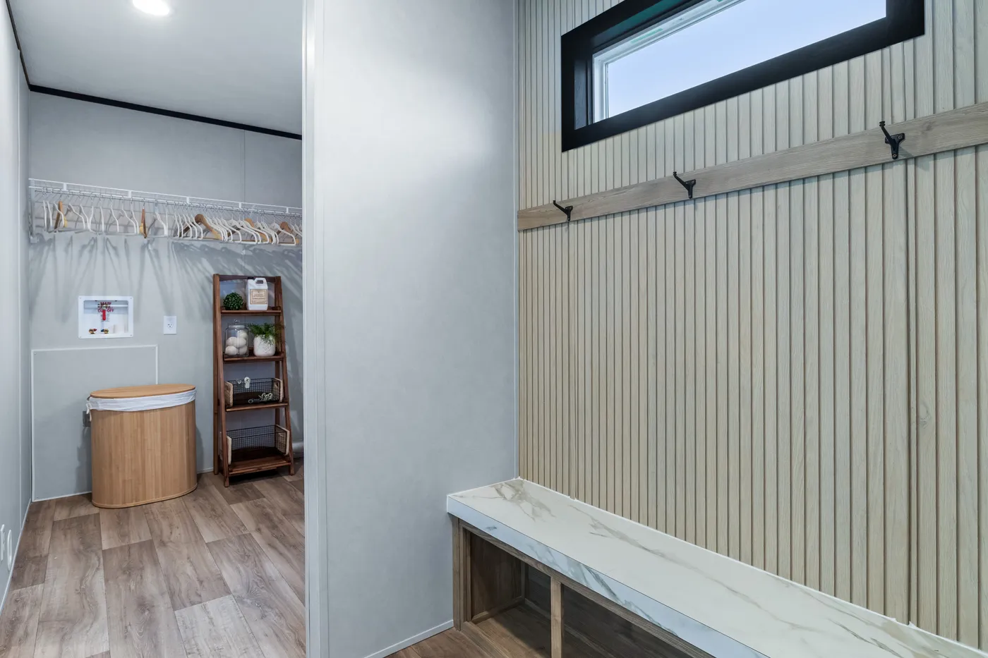 The ODYSSEY Utility Room. This Manufactured Mobile Home features 4 bedrooms and 2 baths.