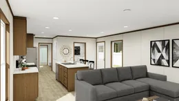 The COLOSSAL Foyer. This Manufactured Mobile Home features 3 bedrooms and 2 baths.