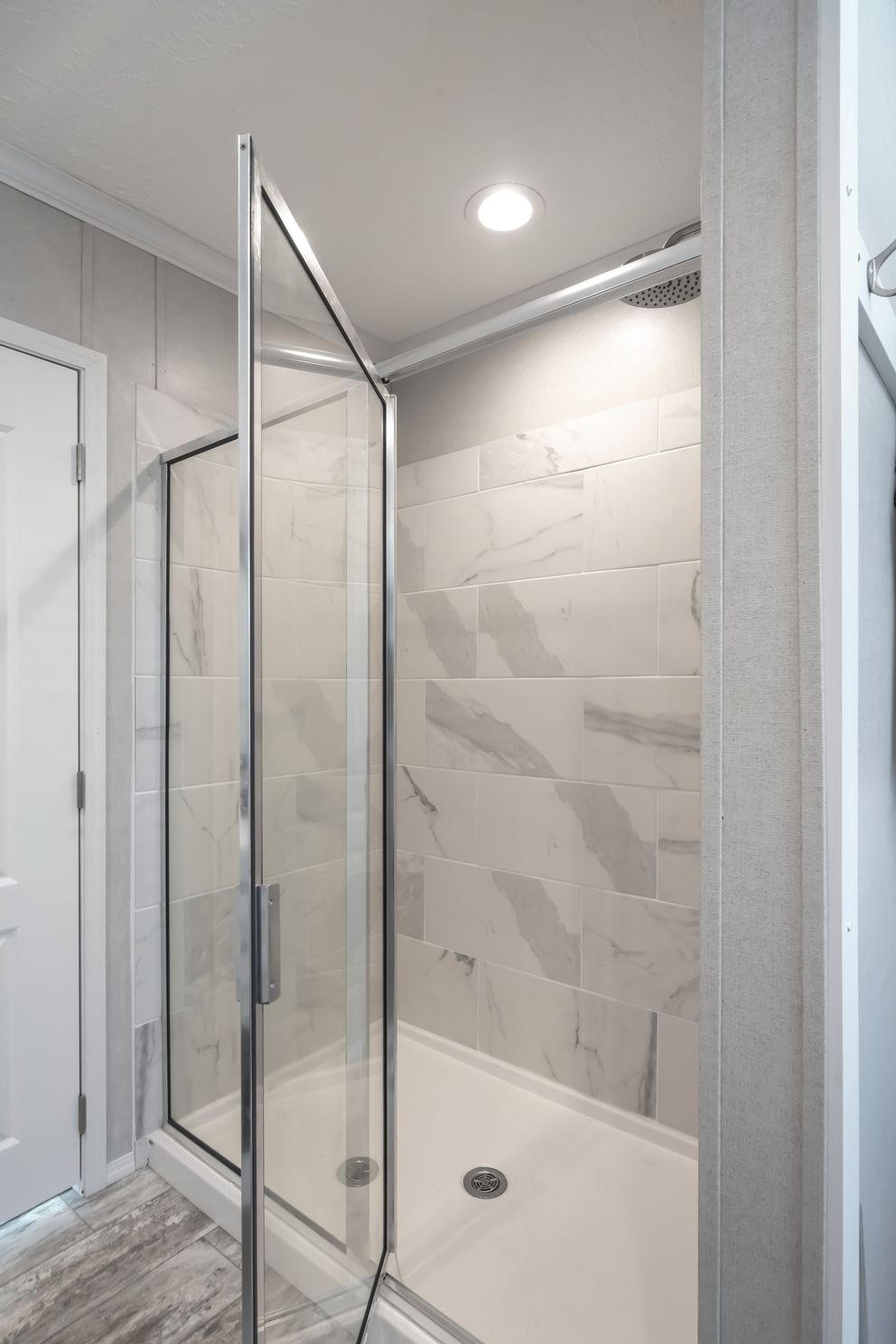 The STELLA Primary Bathroom. This Manufactured Mobile Home features 3 bedrooms and 2 baths.