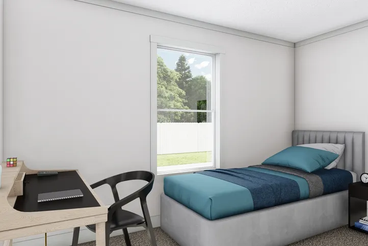 The HEY JUDE Bedroom. This Manufactured Mobile Home features 5 bedrooms and 2 baths.