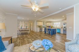 The SWEET BREEZE 72 Living Room. This Manufactured Mobile Home features 4 bedrooms and 2 baths.