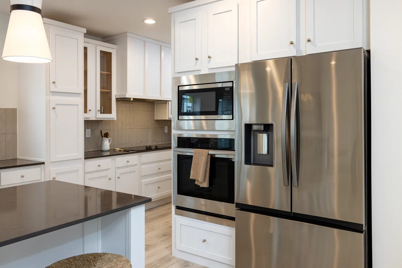The WINSTON Kitchen. This Manufactured Mobile Home features 3 bedrooms and 2 baths.