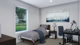 The LOVELY DAY Guest Bedroom. This Manufactured Mobile Home features 4 bedrooms and 2 baths.