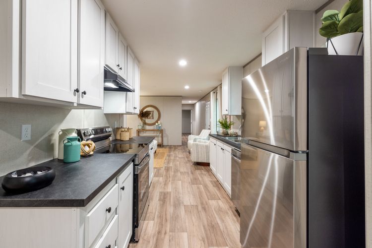 The NORTHSTAR Kitchen. This Manufactured Mobile Home features 3 bedrooms and 2 baths.