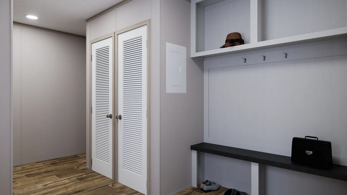 The MOUNTAIN BREEZE 3260 Utility Room. This Manufactured Mobile Home features 3 bedrooms and 2 baths.