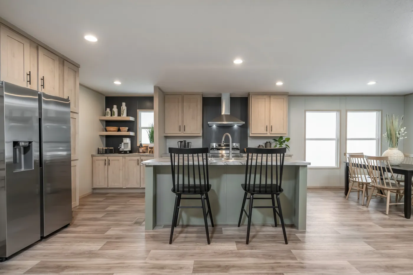 The CROCKETT Exterior. This Manufactured Mobile Home features 3 bedrooms and 2 baths.
