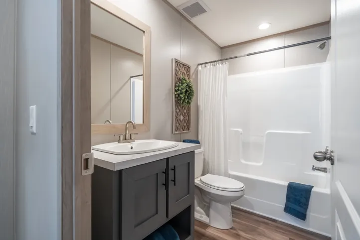 The MOROCCO Exterior. This Manufactured Mobile Home features 4 bedrooms and 2 baths.