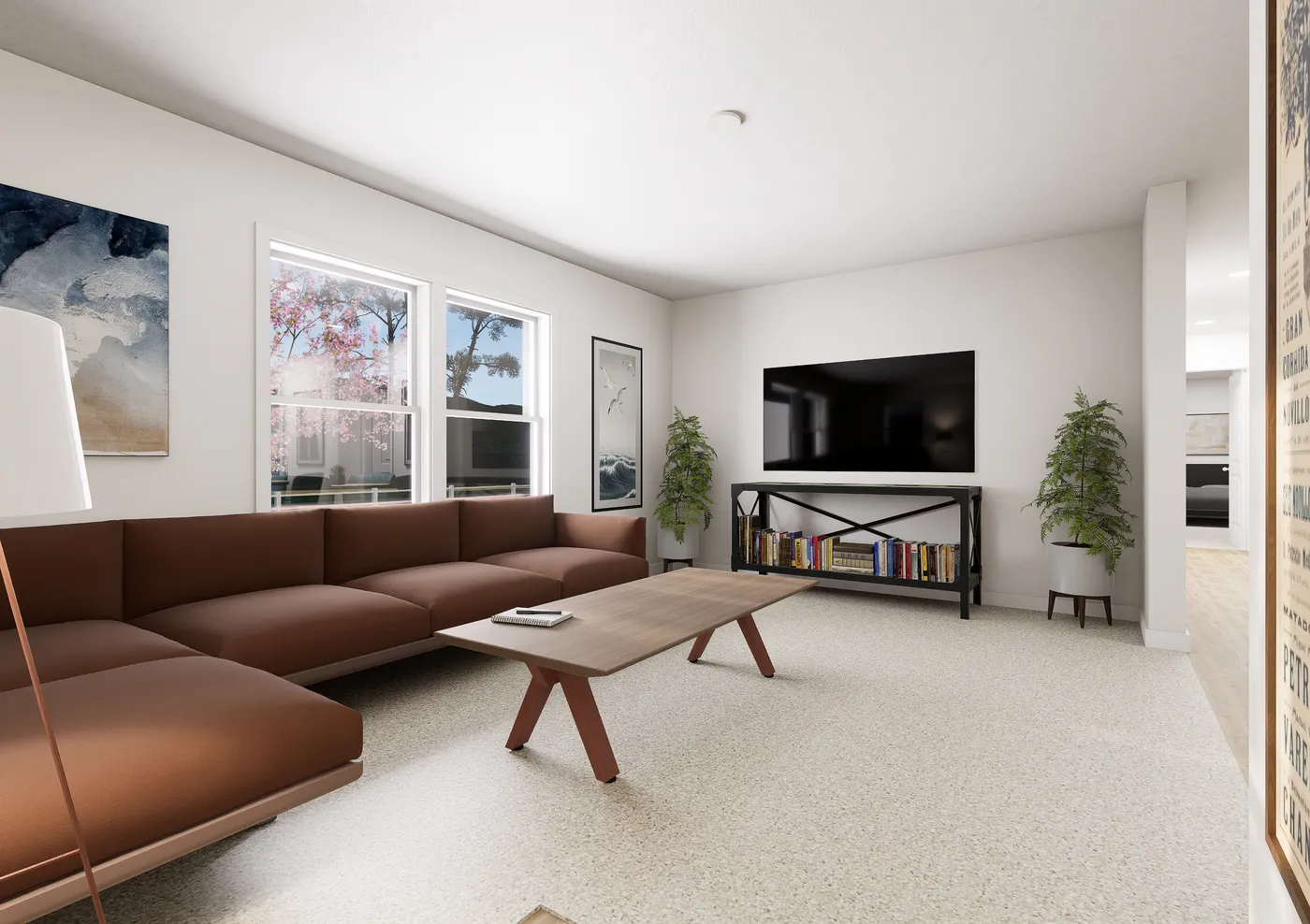 The 5037 IMAGINE Foyer. This Manufactured Mobile Home features 3 bedrooms and 2 baths.