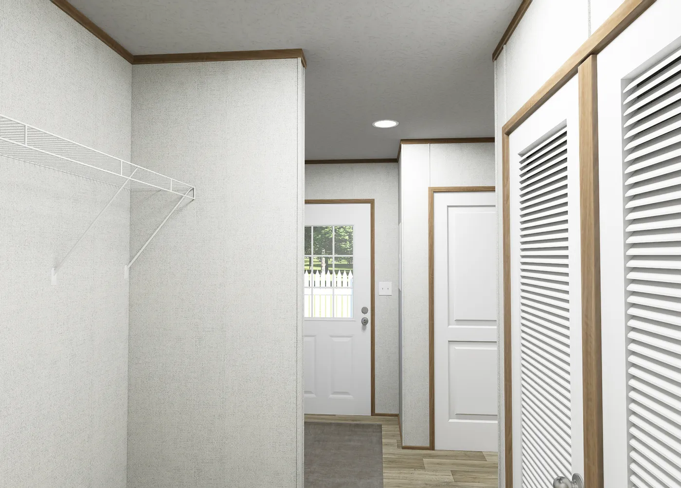 The VISTA Utility Room. This Manufactured Mobile Home features 3 bedrooms and 2 baths.