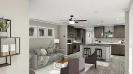 The THE ALEXANDER Foyer. This Manufactured Mobile Home features 3 bedrooms and 2 baths.