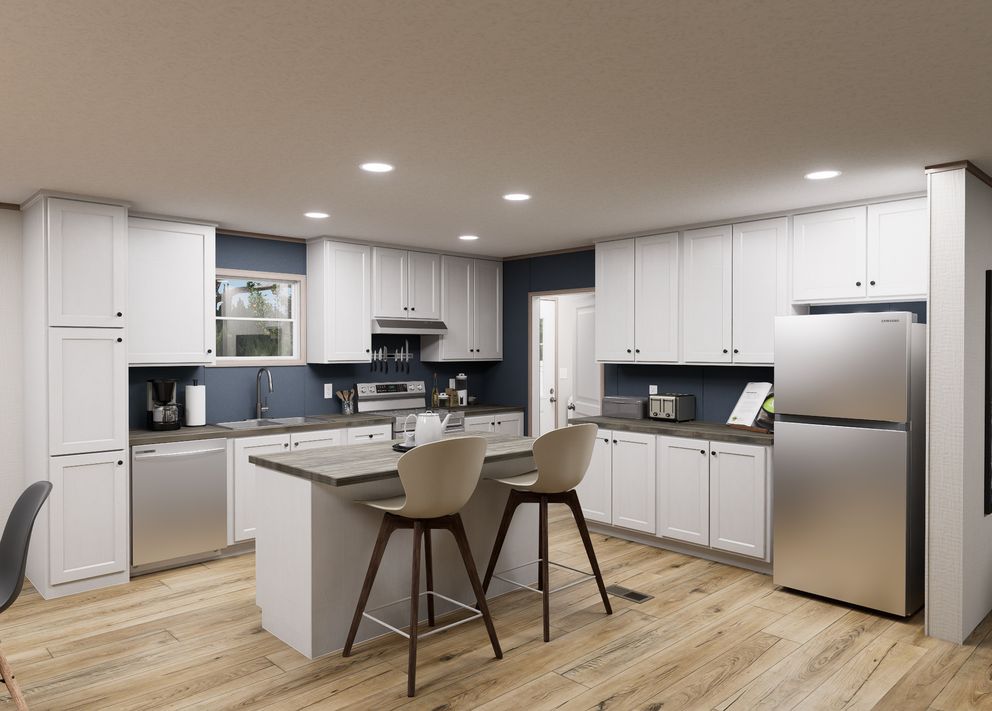The ULTRA FLEX BIG BOY Kitchen. This Manufactured Mobile Home features 4 bedrooms and 2 baths.