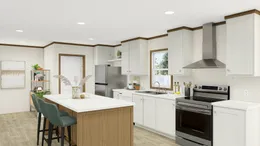 The THE AMBITION Kitchen. This Manufactured Mobile Home features 4 bedrooms and 2 baths.