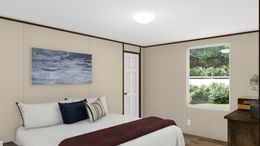 The THRILL Guest Bedroom. This Manufactured Mobile Home features 3 bedrooms and 2 baths.