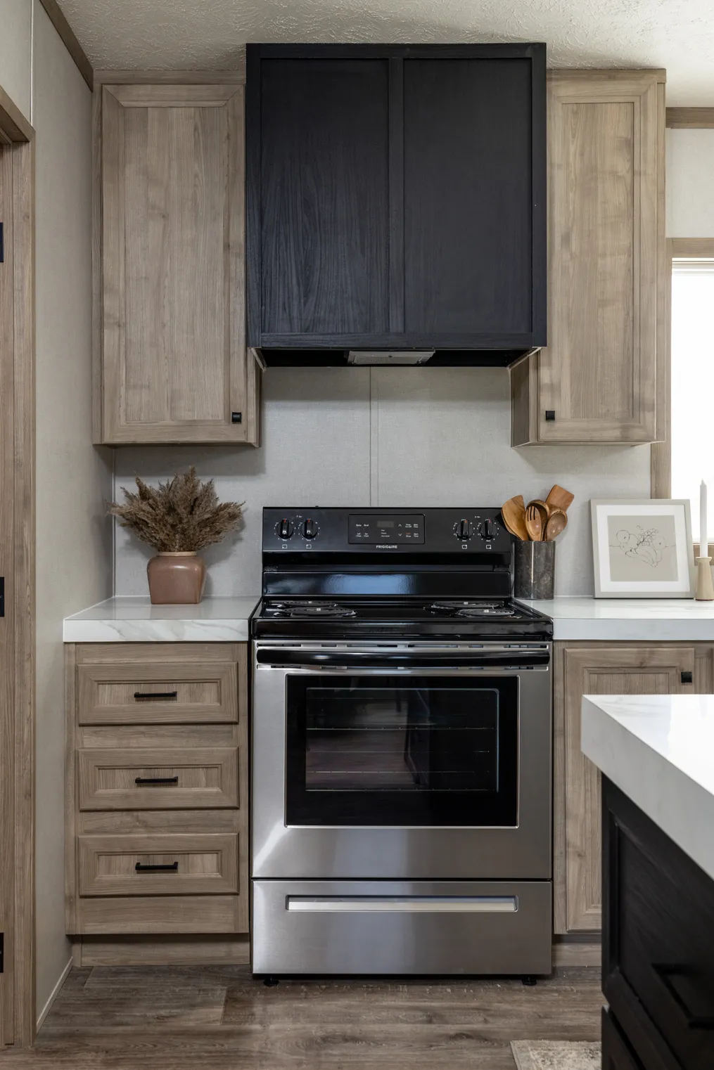 The STERLING ANNIVERSARY Kitchen. This Manufactured Mobile Home features 3 bedrooms and 2 baths.