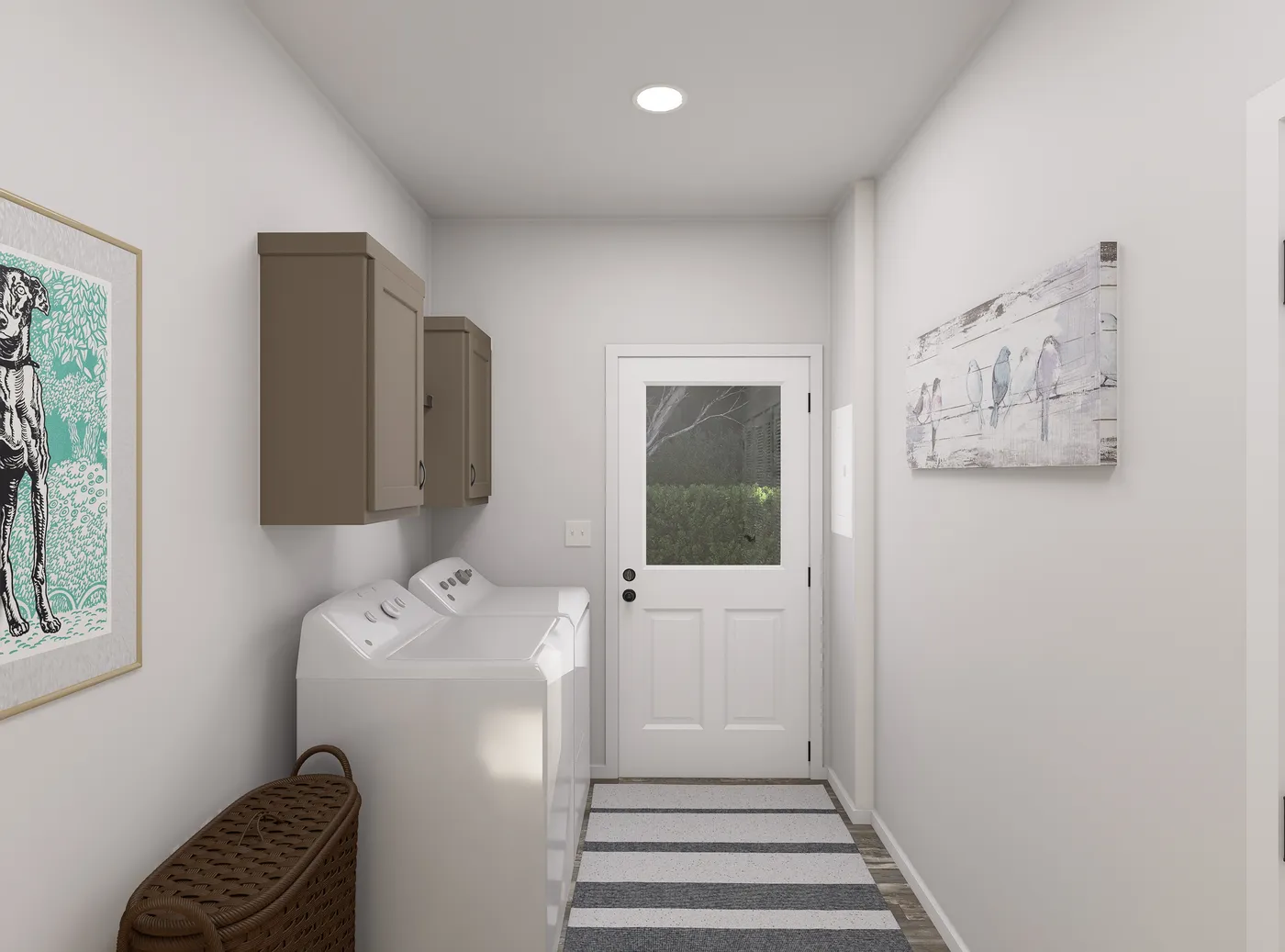 The PREFERRED PLUS CP641F Utility Room. This Manufactured Mobile Home features 3 bedrooms and 2 baths.
