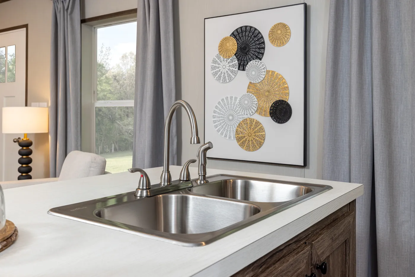 The INTUITION Kitchen. This Manufactured Mobile Home features 3 bedrooms and 2 baths.