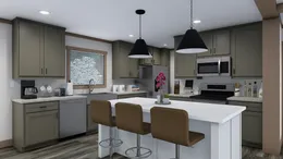 The EMMELINE Kitchen. This Manufactured Mobile Home features 4 bedrooms and 2 baths.