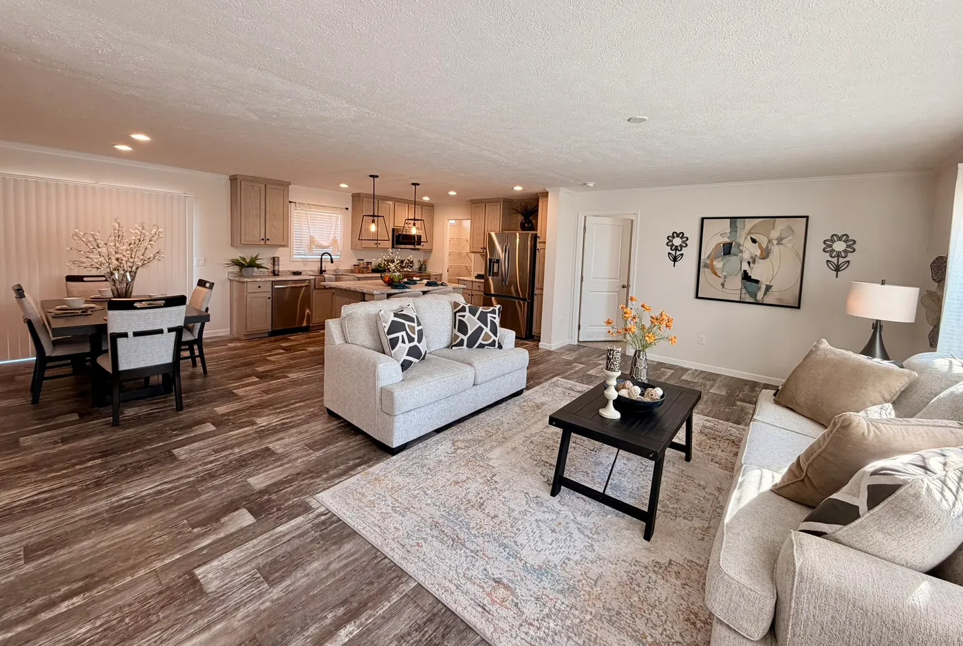 The TOURMALINE 7628-649 Living Room. 