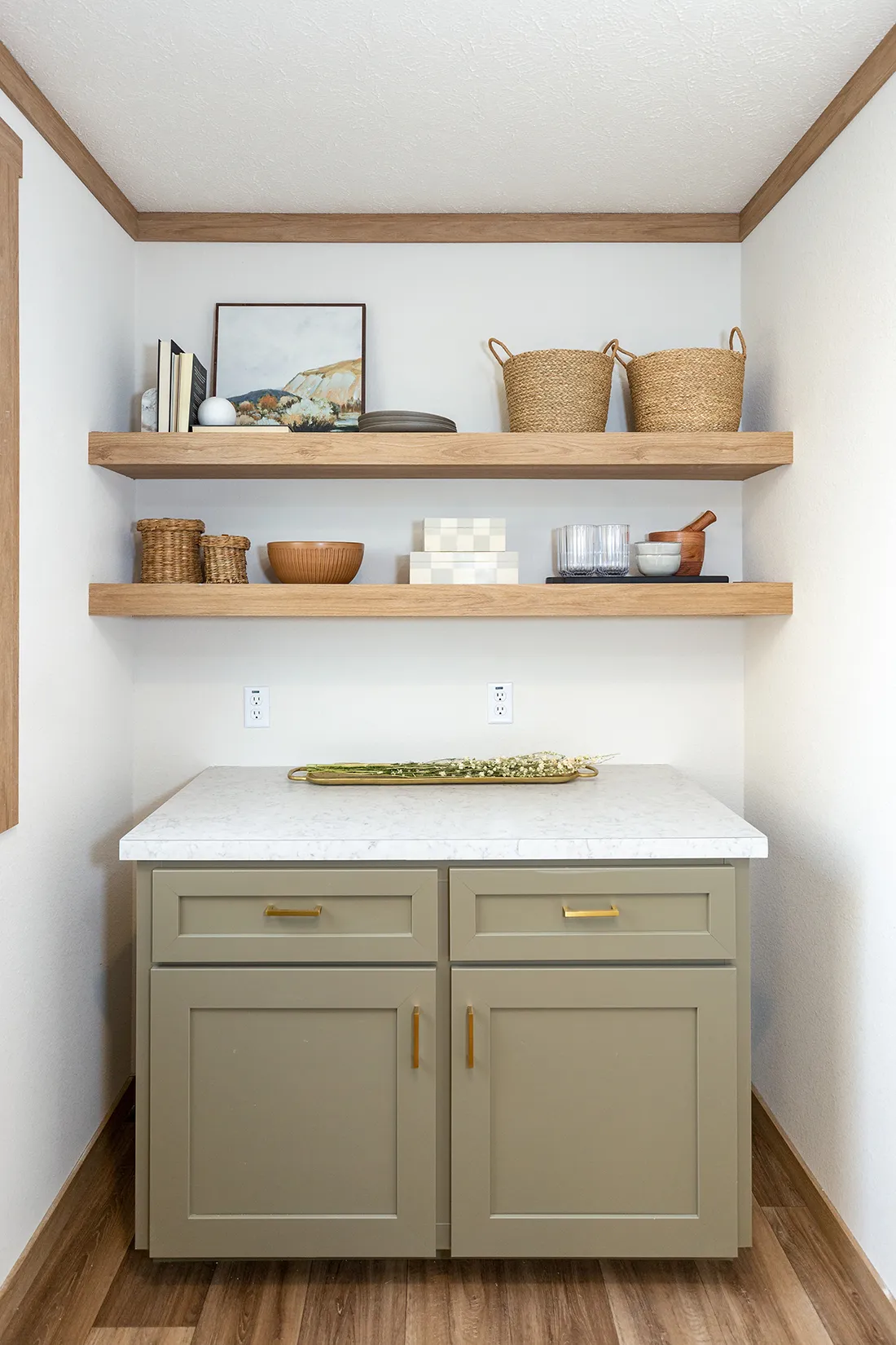 The ANGELINA Kitchen. This Manufactured Mobile Home features 4 bedrooms and 2 baths.