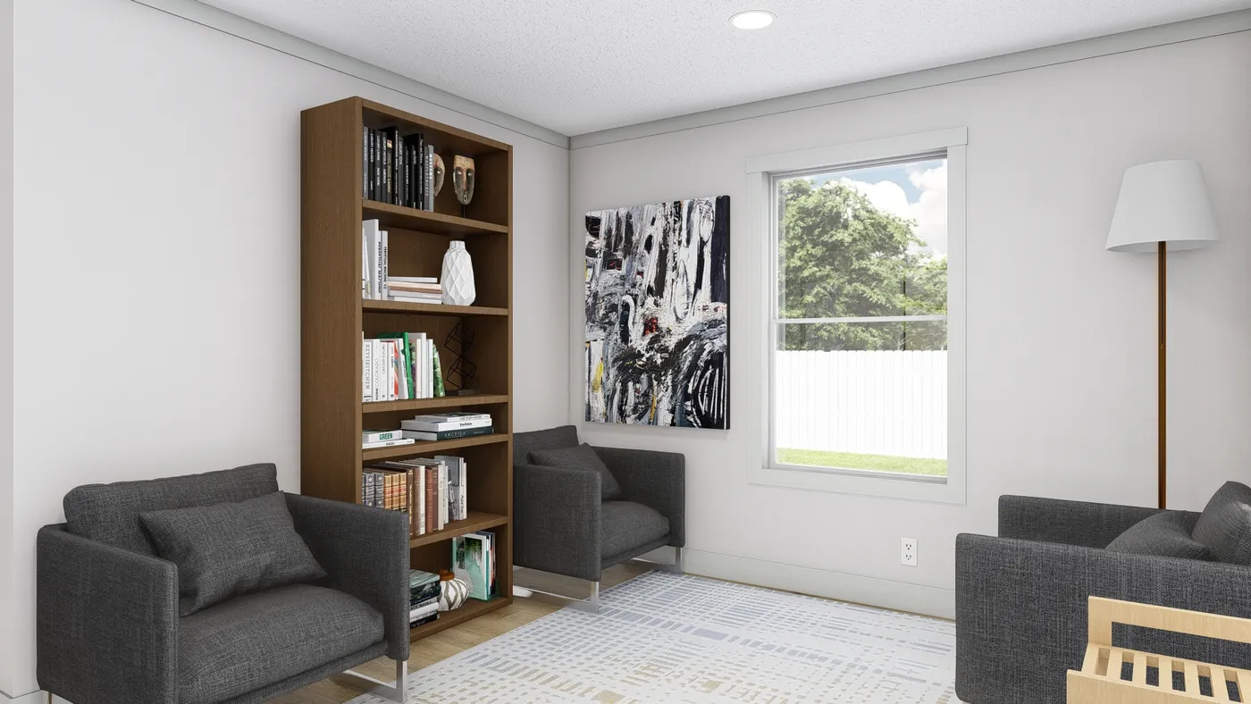 The HEY JUDE Flex. This Manufactured Mobile Home features 5 bedrooms and 2 baths.