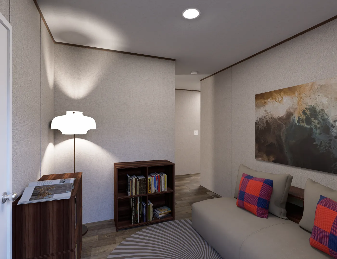 The ASPEN Flex. This Manufactured Mobile Home features 3 bedrooms and 2 baths.