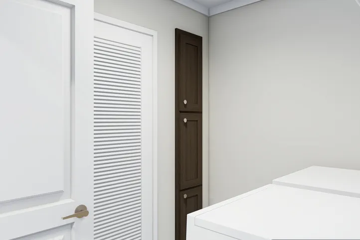 The SANTA FE 684A Utility Room. This Manufactured Mobile Home features 4 bedrooms and 2 baths.