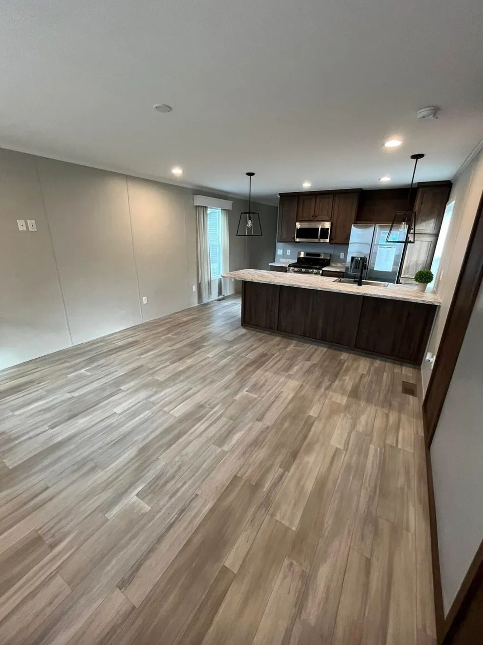 The PERIDOT 60 Dining Area. This Manufactured Mobile Home features 2 bedrooms and 2 baths.