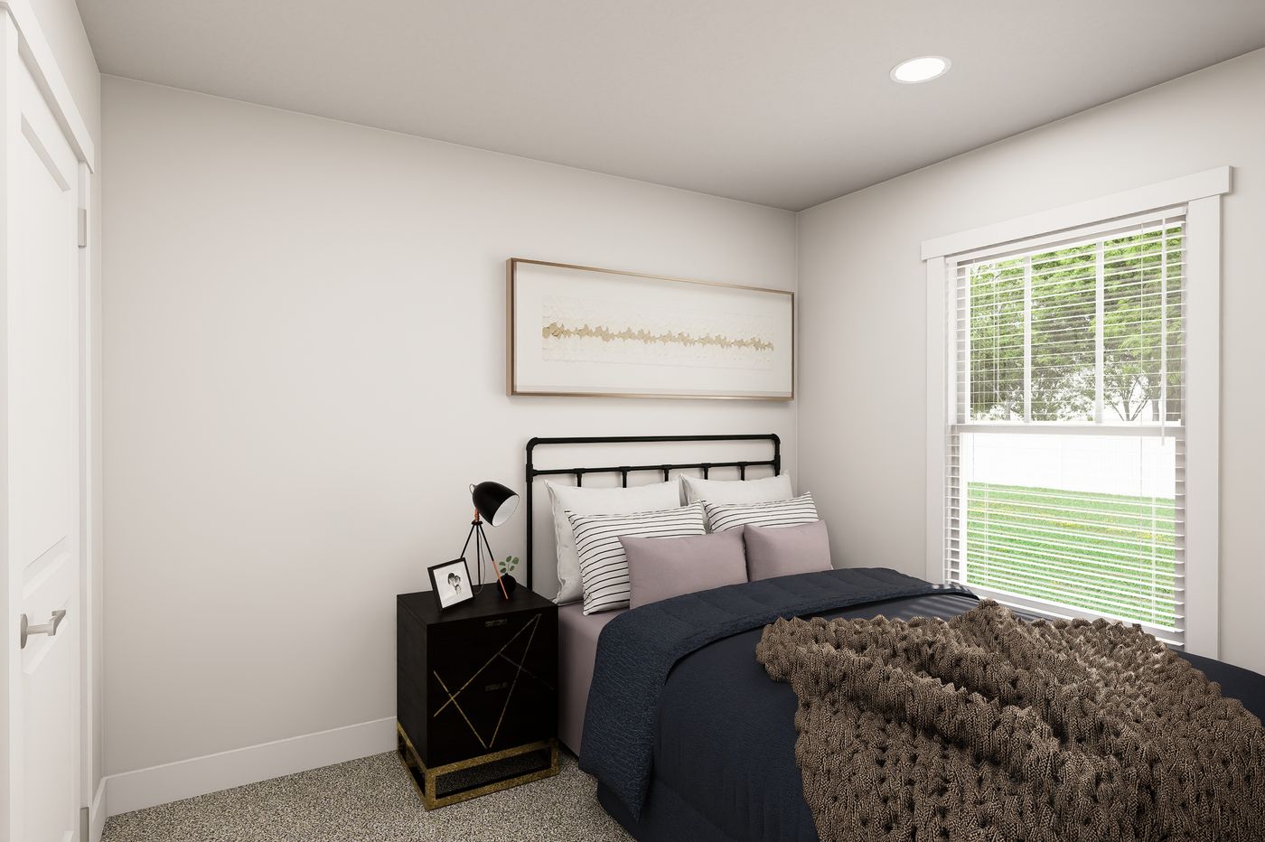 The RIGHT CHOICE 110 Bedroom. This Manufactured Mobile Home features 4 bedrooms and 2 baths.