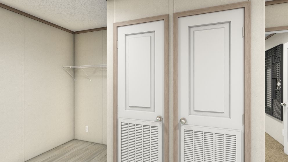 The 7616-4773P THE PULSE Utility Room. This Manufactured Mobile Home features 3 bedrooms and 2 baths.