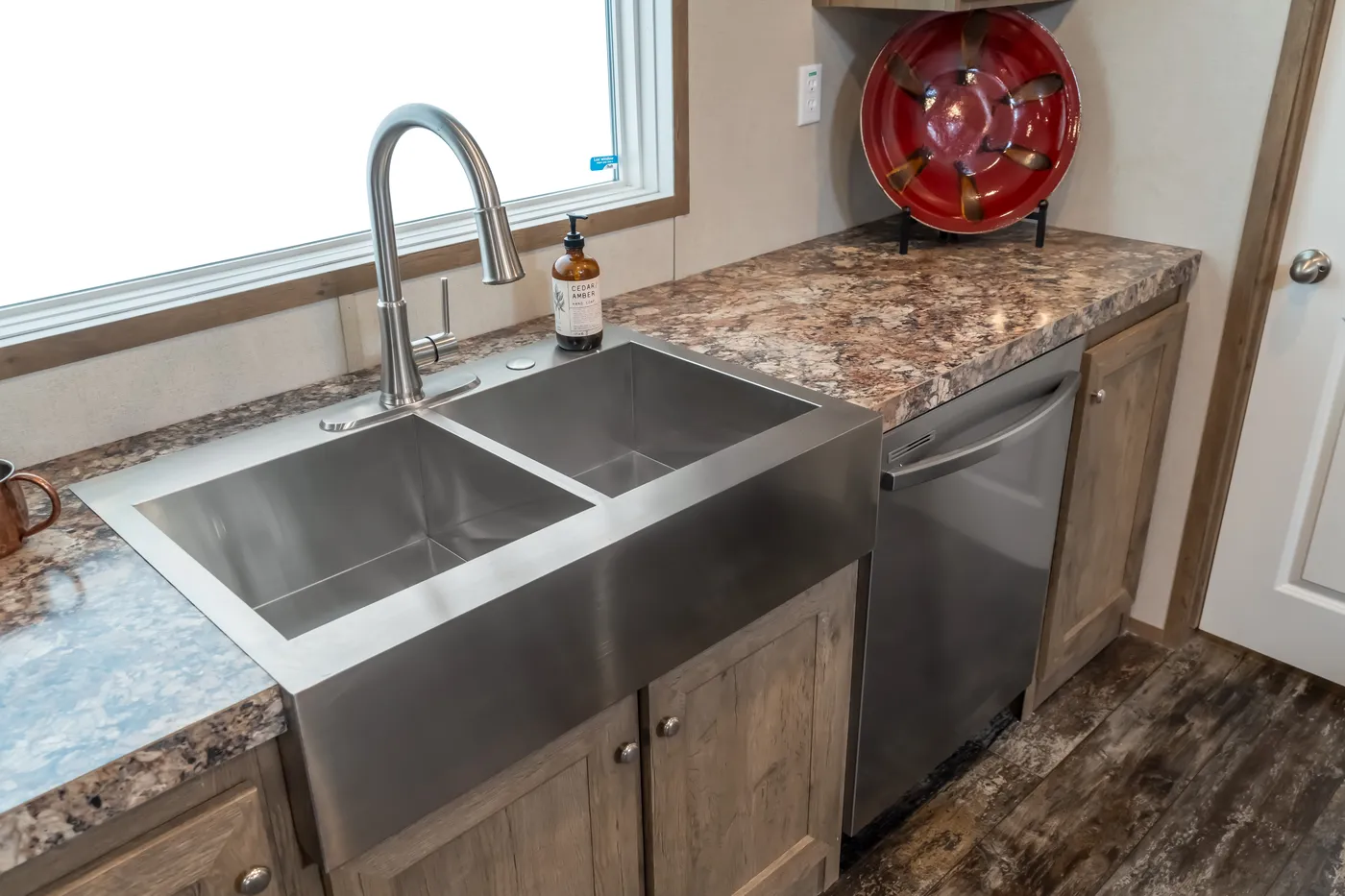 The BELLA VISTA Exterior. This Manufactured Mobile Home features 3 bedrooms and 2 baths.